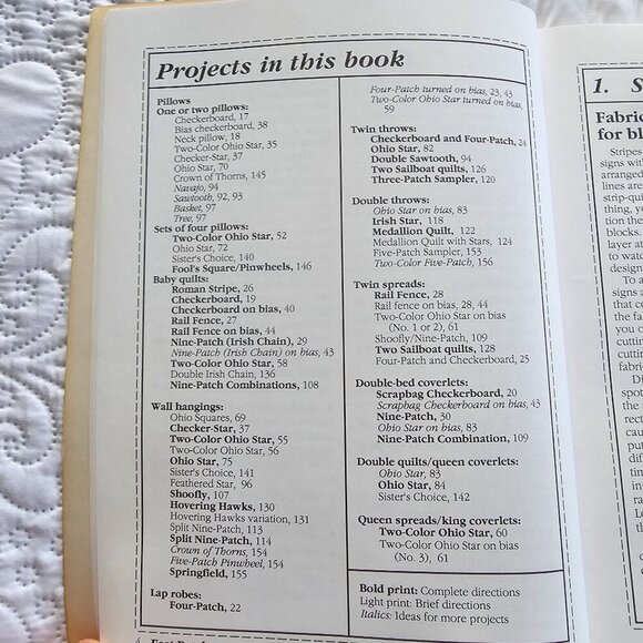 Fast Patch: A Treasury Of Strip Quilt Projects By Anita Hallock, Signed - Picture 9 of 15